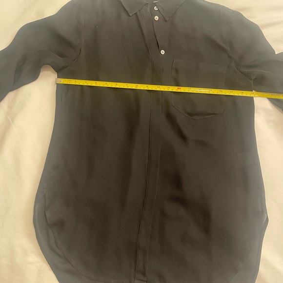 J Crew size 6 silk tunic blouse - Picture 7 of 10